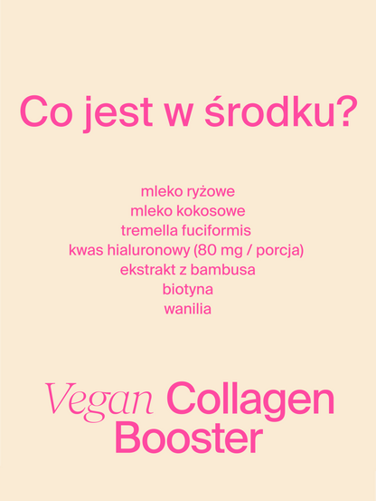 Vegan Collagen Booster - Twój ✨glow✨ napędzany naturą